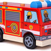 Bigjigs Wooden Stacking Game Fire Truck