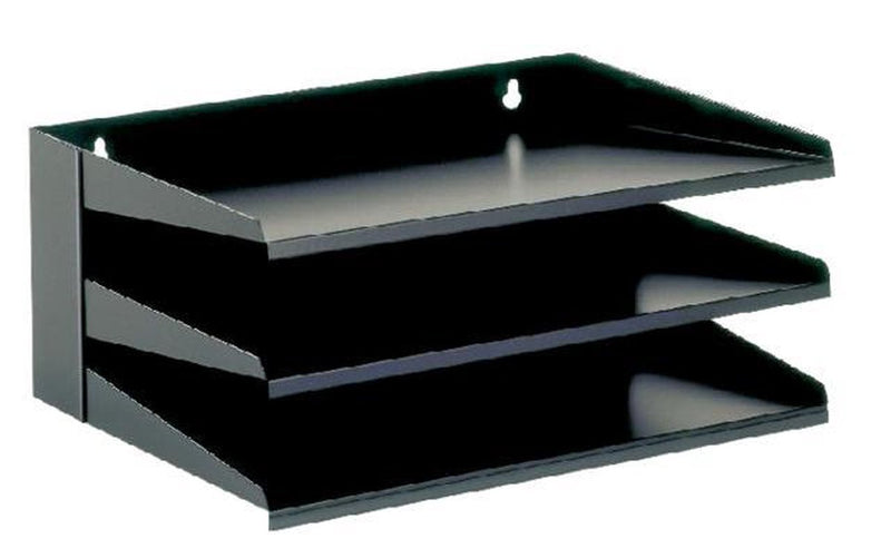 Estante clasificador sin marca Vepabins 3 piezas negro