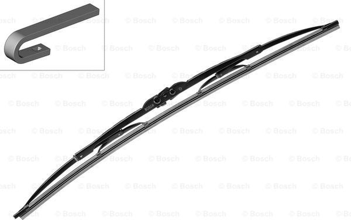 Bosch 400u - tergicristallo doppio - lunghezza: 400 mm - tergicristallo singolo anteriore