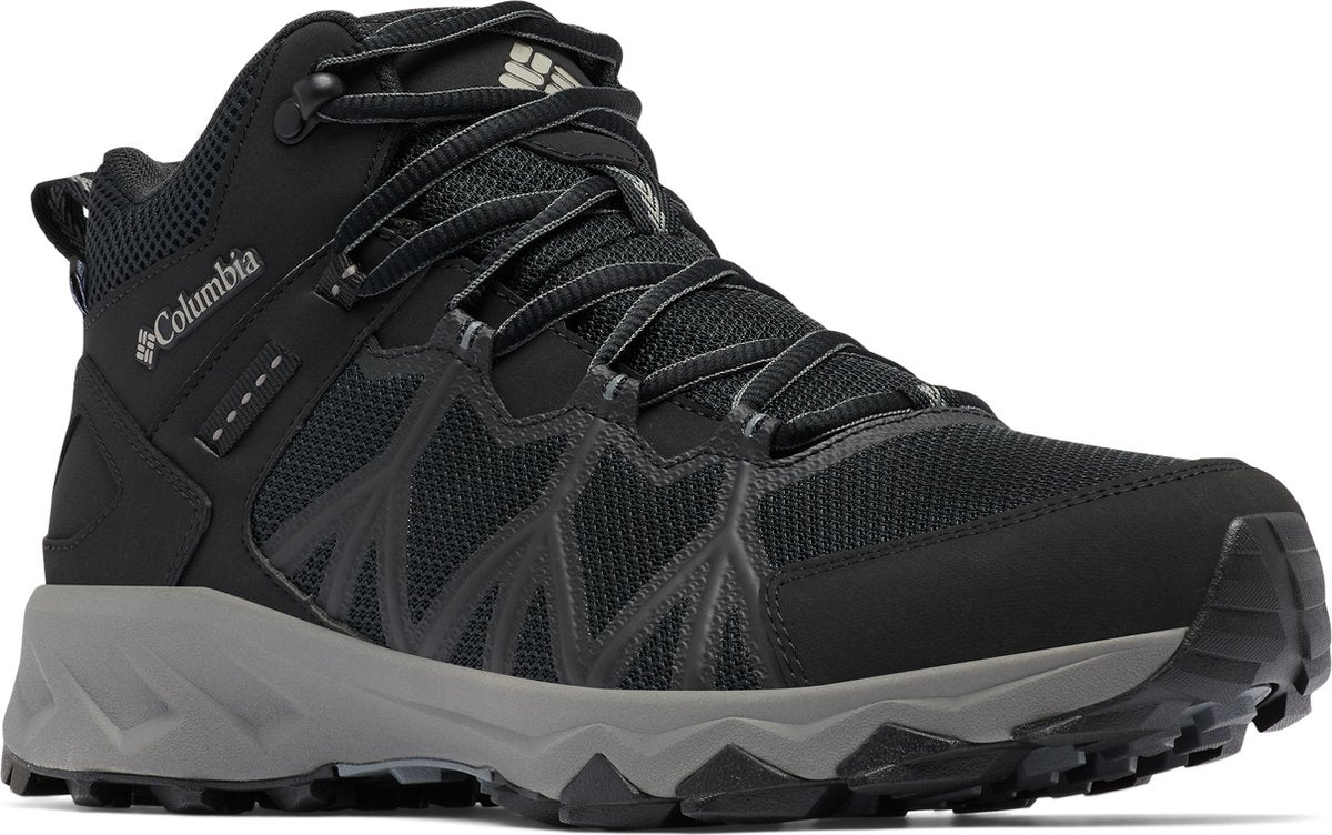 Scarponi da trekking da uomo Columbia peakfreak ii mid outdry - neri, titanio ii