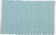 Differnz tappeto da bagno brighton 100% cotone blu bianco 50 x 80 cm