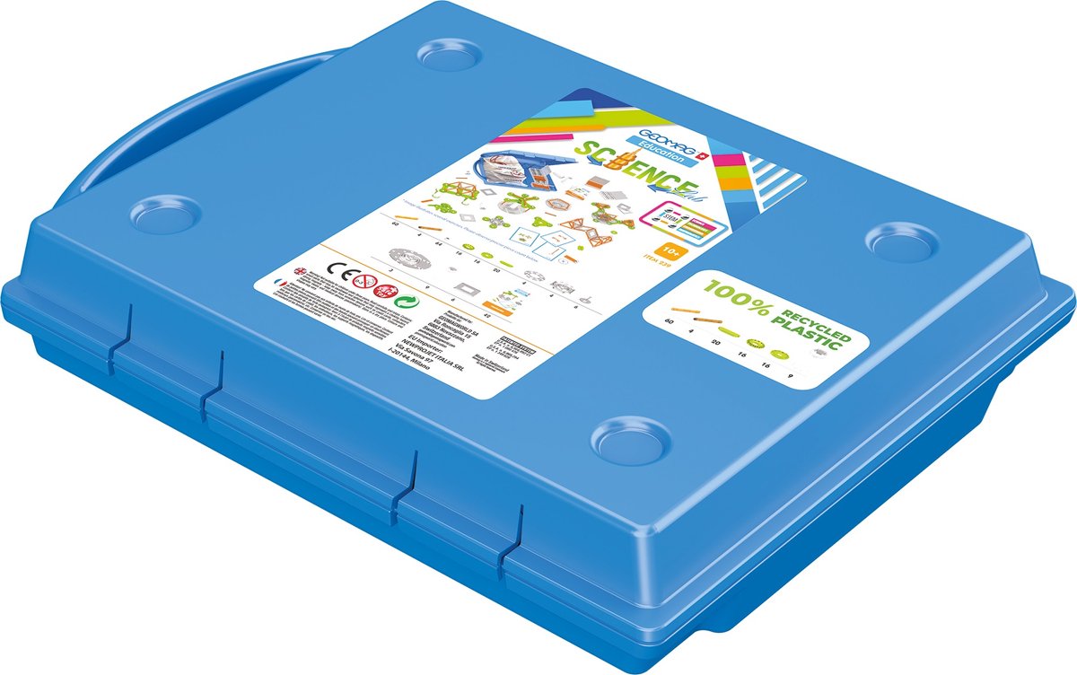 Geomag education science lab recycled small - stem magnetische bouwset - 246-delig - vanaf 10 jaar