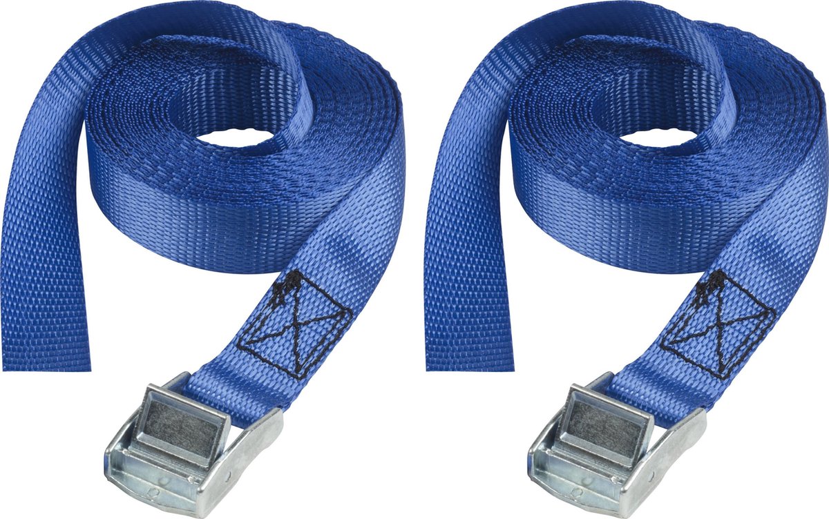 Masterlock master lock 4363eurdat correa de tensión sin fin con hebilla de sujeción - 2,5 m x 25 mm - juego de 2