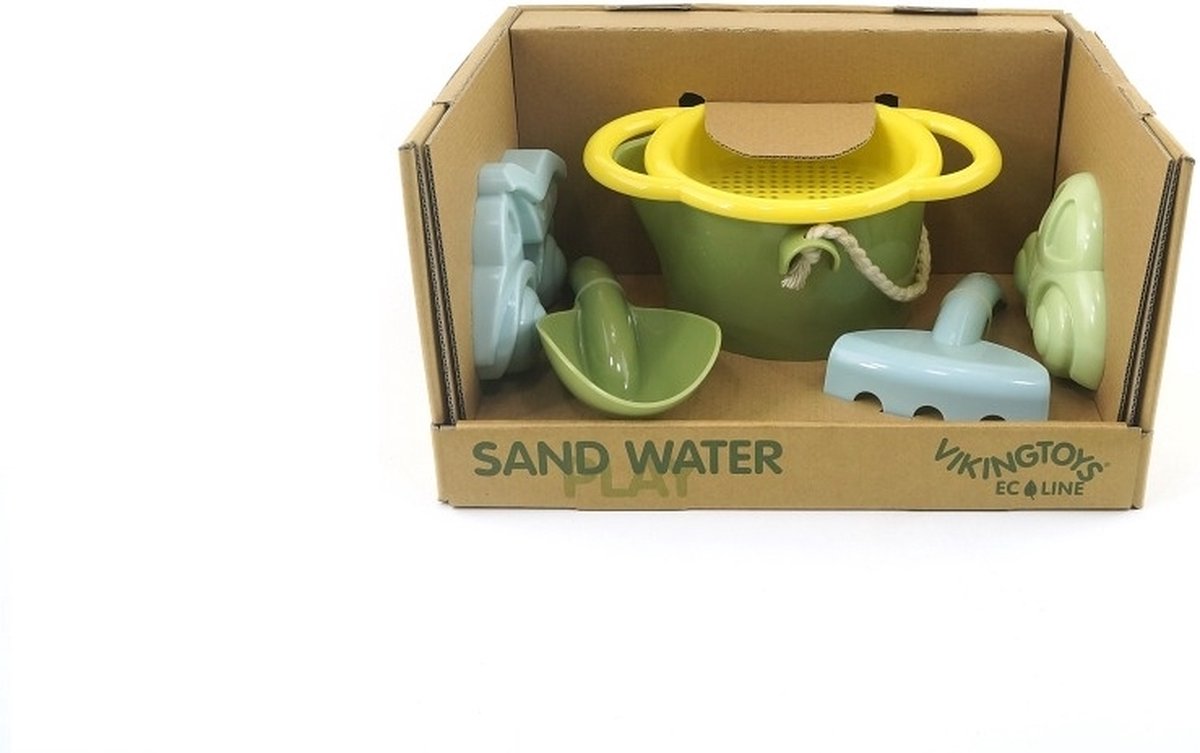 Viking toys ecoline zand water - emmer set