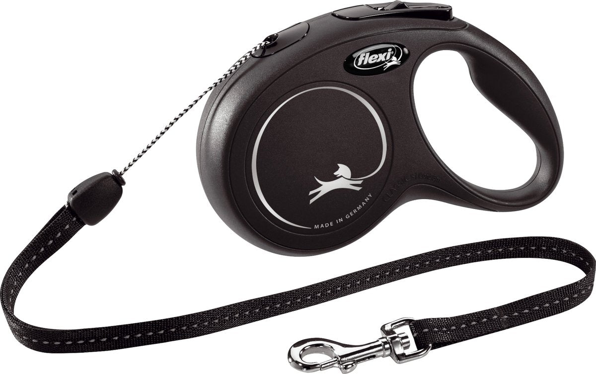 Flexi Rollijn Cord Black