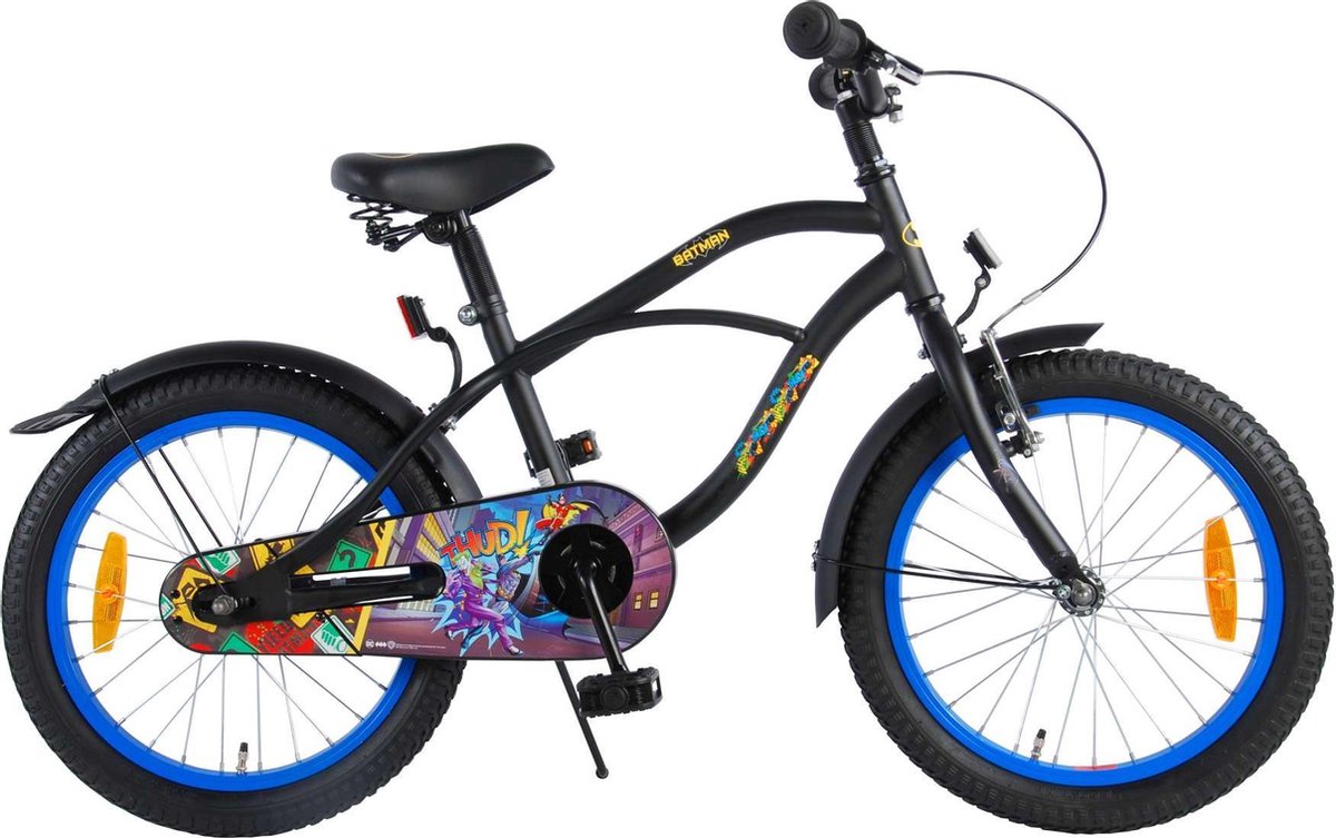 Batman para niños Bike - Boys - 18 pulgadas - Negro
