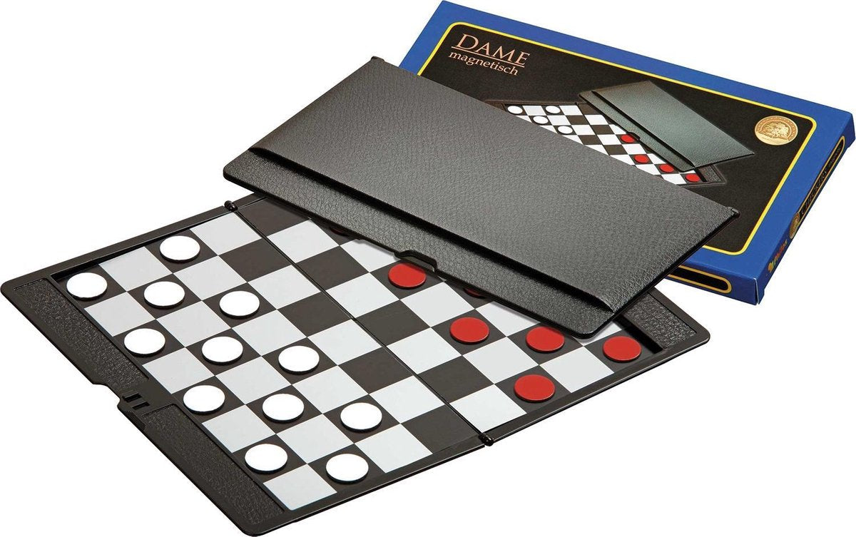 Philos checkers - travel pouch - magnetic - 170 x 100 x 10mm