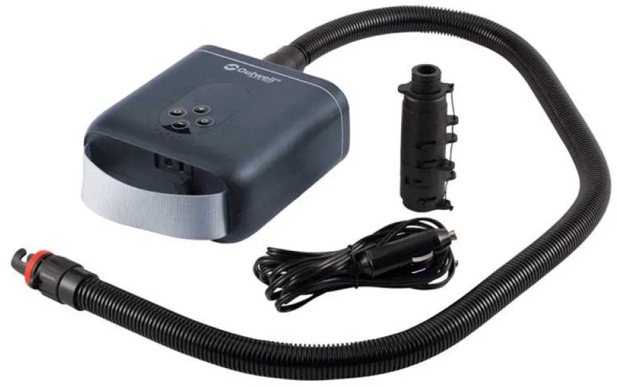 Outwell thunderstorm 12v pomp zilver