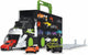 Trasportatore con 4 auto e accessori