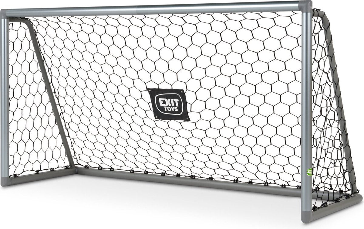 Exit toys exit scala aluminium voetbaldoel 220x120cm - weerbestendig - voetbal goal - voor kinderen - tuin