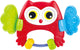 Gioca a Peekaboo Owl Rattle Red