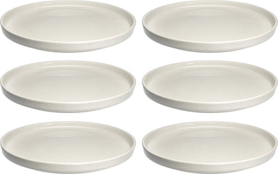 Piatto Leonardo Roma 22 cm panna - set 6