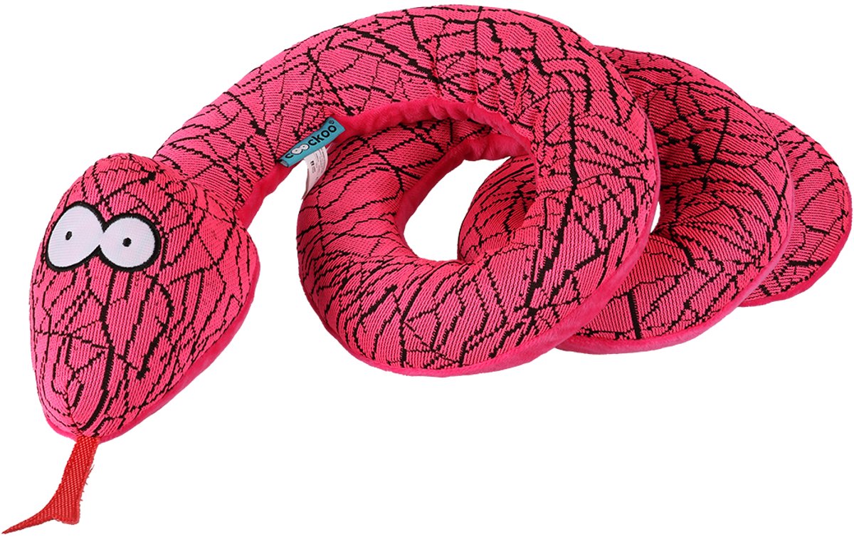 Coockoo - giocattoli per animali - cane - giocattolo per cani reggie 140x10x10 cm rosa - 1pz