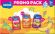 Nestlé frutas verano multipack - fruta exprimible - 3 sabores - 12+ meses - 12 x 110g