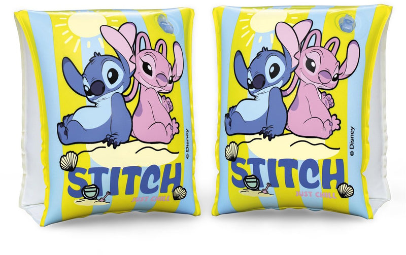 Pulseras de natación inflables Bestway Disney Stitch