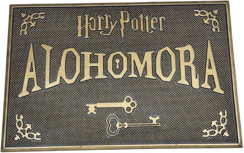Zerbino Pyramid International di Harry Potter alohomora 40 x 60 cm oro nero
