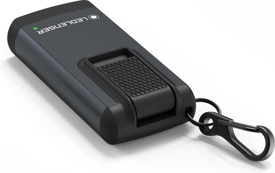 Ledlenser k6r grigio - portachiavi - ricaricabile - 400 lumen