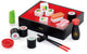 Vigatoys set di giocattoli per sushi in legno viga Toys - riconosce forme e colori - 18+ mesi