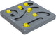Beeztees Brain Game Looki - giocattolo per cani - plastica - 28x28x4,5 cm