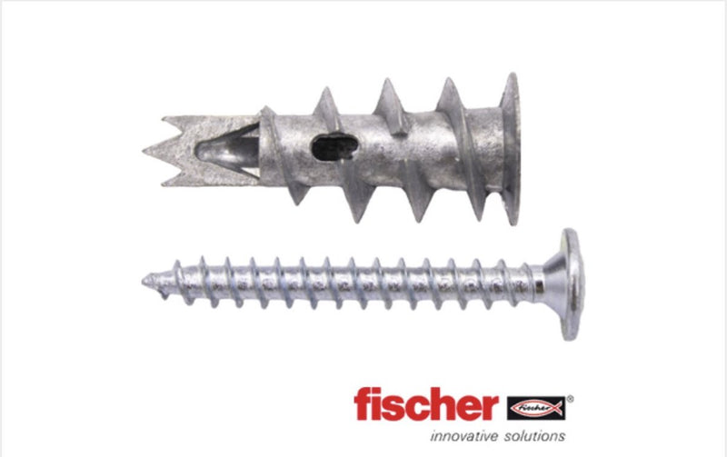 Fischer 090917 gkm s k nv tassello per cartongesso 31 mm 1 set(i)
