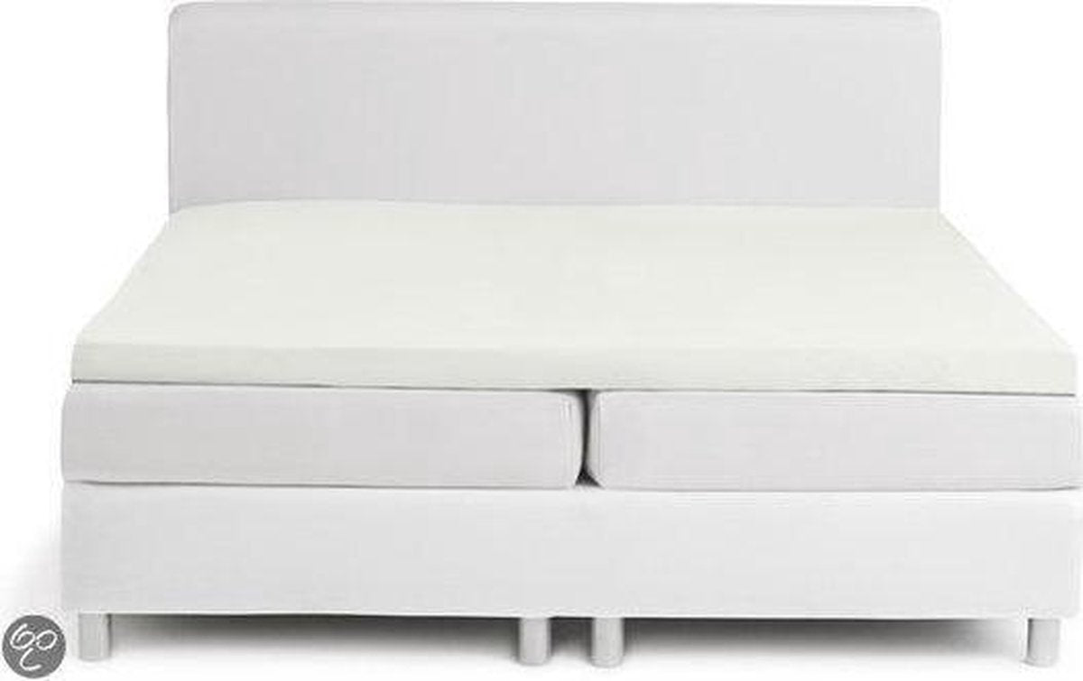Lenzuolo con angoli Nightkiss damai per topper - cotone - 180 x 200 - avorio