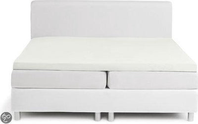 Lenzuolo con angoli Nightkiss damai per topper - cotone - 180 x 200 - avorio