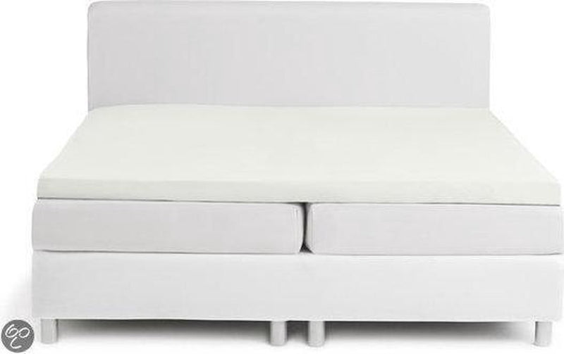 Sábana bajera ajustable Nightkiss damai para cubrecolchón - algodón - 180 x 200 - marfil