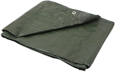 Geko extra thick green tarpaulin - 15x20 meters - weatherproof and versatile