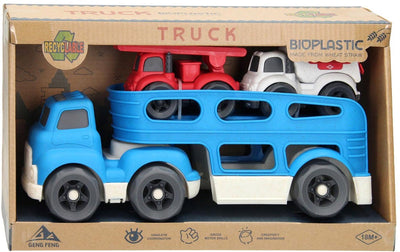 Riciclo di autotrasporter - blu