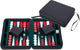 Engelhart backgammon travel game with zipper - black