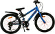Vlatare Rocky Children's Bicycle's Bicycle da 20 pollici 7 velocità blu