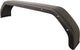 Parafango in plastica Carpoint per asse tandem 13-14 pollici nero
