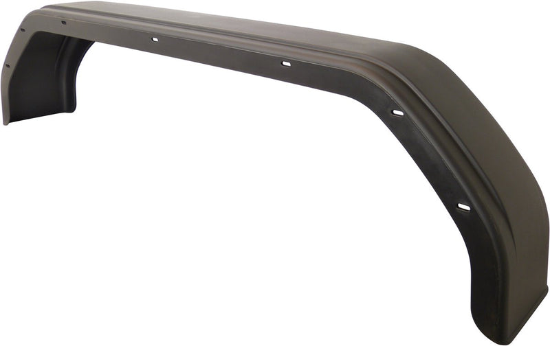 Parafango in plastica Carpoint per asse tandem 13-14 pollici nero