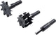 Wolfcraft - set frese universale 4 pezzi - fresa per trapano - set frese - 3254000
