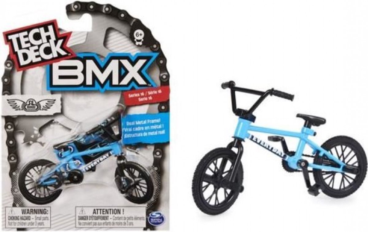 Tech deck pack 1 bmx - estructura metálica