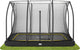 Salta comfort edition ground - trampolino interrato con rete di sicurezza - 305 x 214 cm - nero