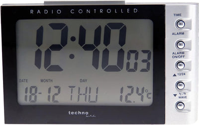 Sveglia radiocontrollata Technoline - data - temperatura - peso 188