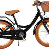 Volare ashley kinderfiets - meisjes - 18 inch - zwart - twee handremmen