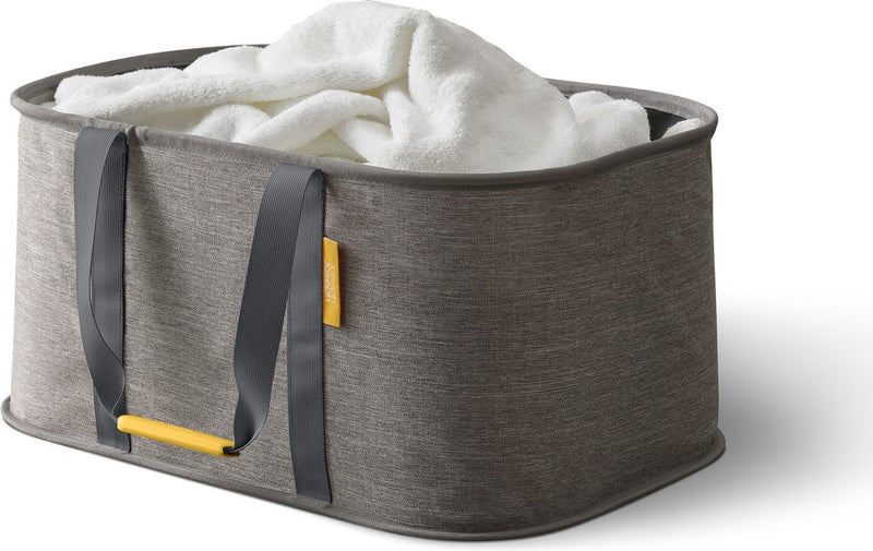 Cesto para la ropa sucia Joseph Joseph - plegable - gris - 35 litros