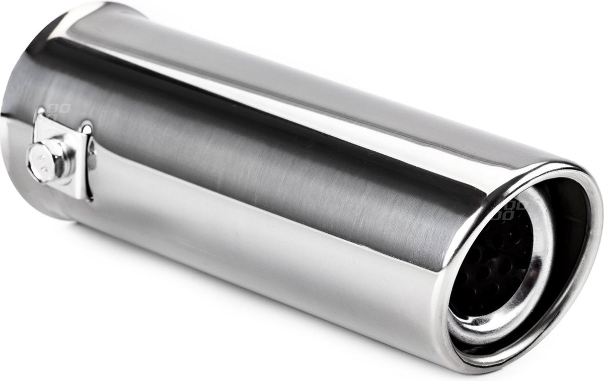 Amio car exhaust decorative pipe - chrome - diameter 30-45mm - stainless steel