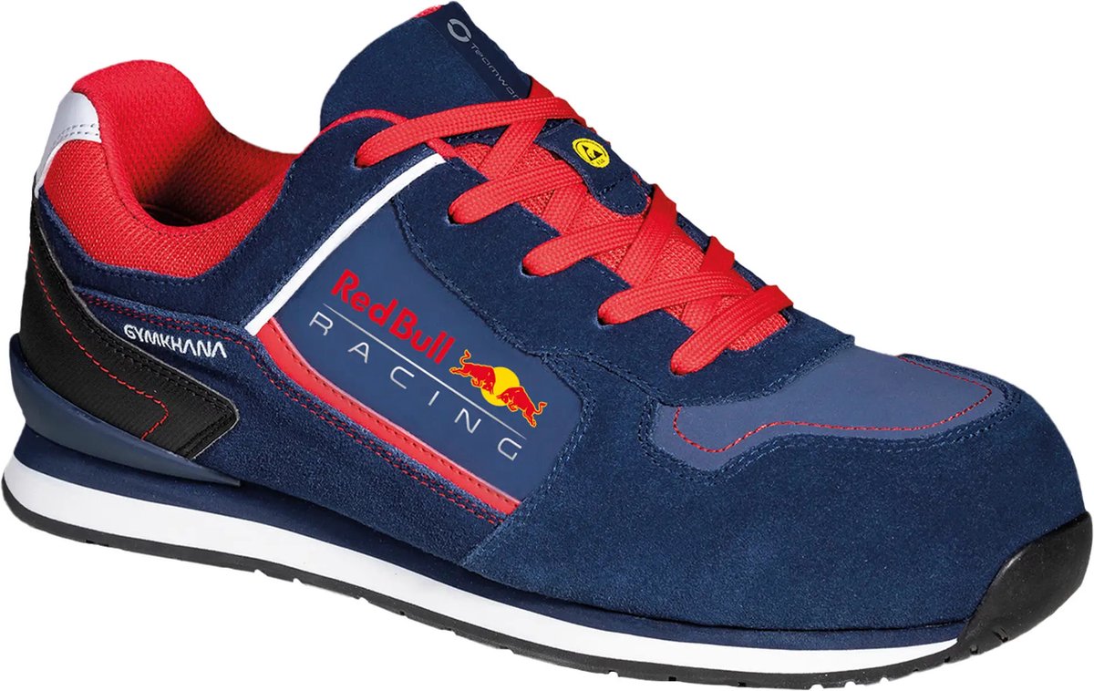 Scarpe da lavoro Sparco s3 esd - gimkana - red bull racing - blu navy - 47