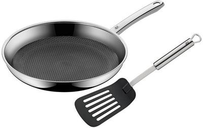 WMF profi resist - sartén - ø 28 cm - acero inoxidable - incluye espátula profi plus - apta para inducción