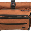 Trixie rolltop rugtas met heuptas met riem roest