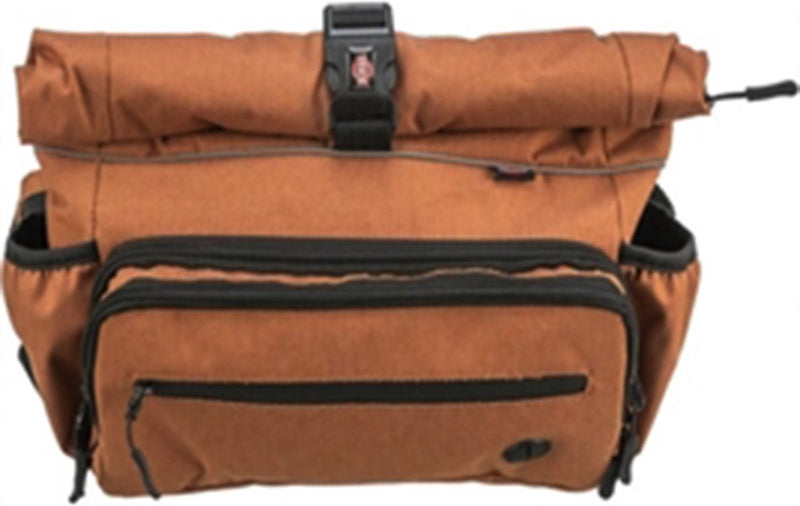 Trixie rolltop rugtas met heuptas met riem roest