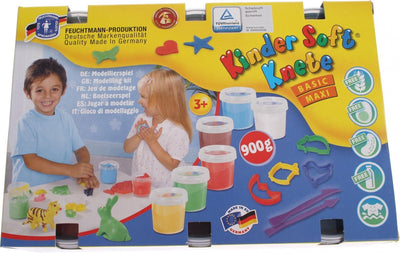 Feuchtmann kinder soft knete basic maxi 6 x 150 gram
