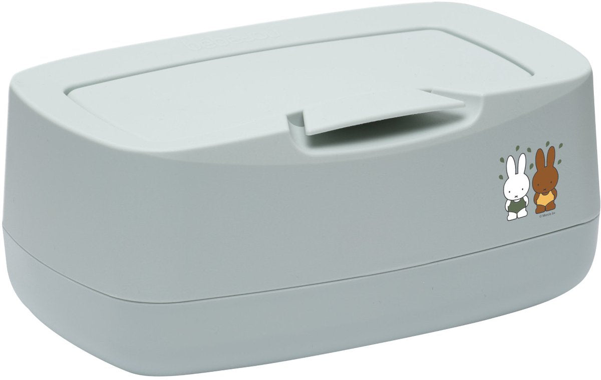Bébé-jou Easy Wipe Box in seta Miffy Nina nella vasca da bagno