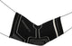 Benda compressiva per gomito Avento - nero argento grigio - s m