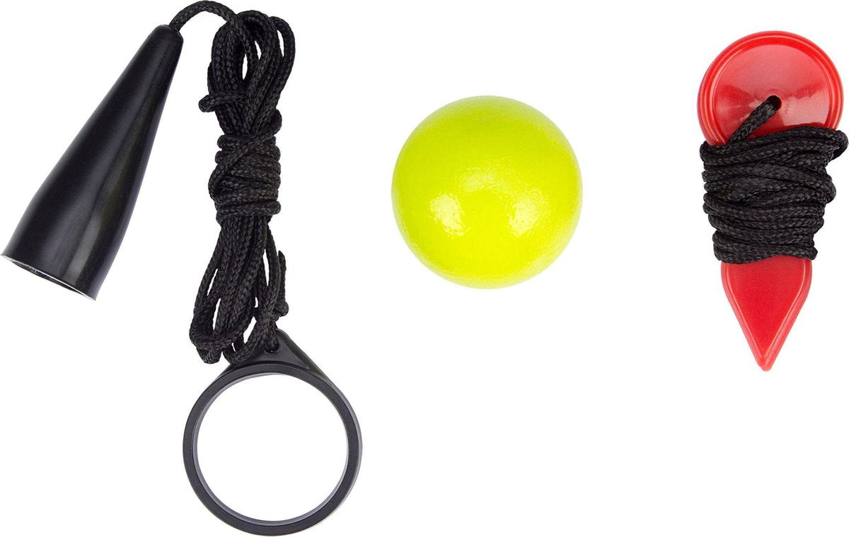 Set de accesorios Get go jeu de boules - rojo amarillo fluor negro