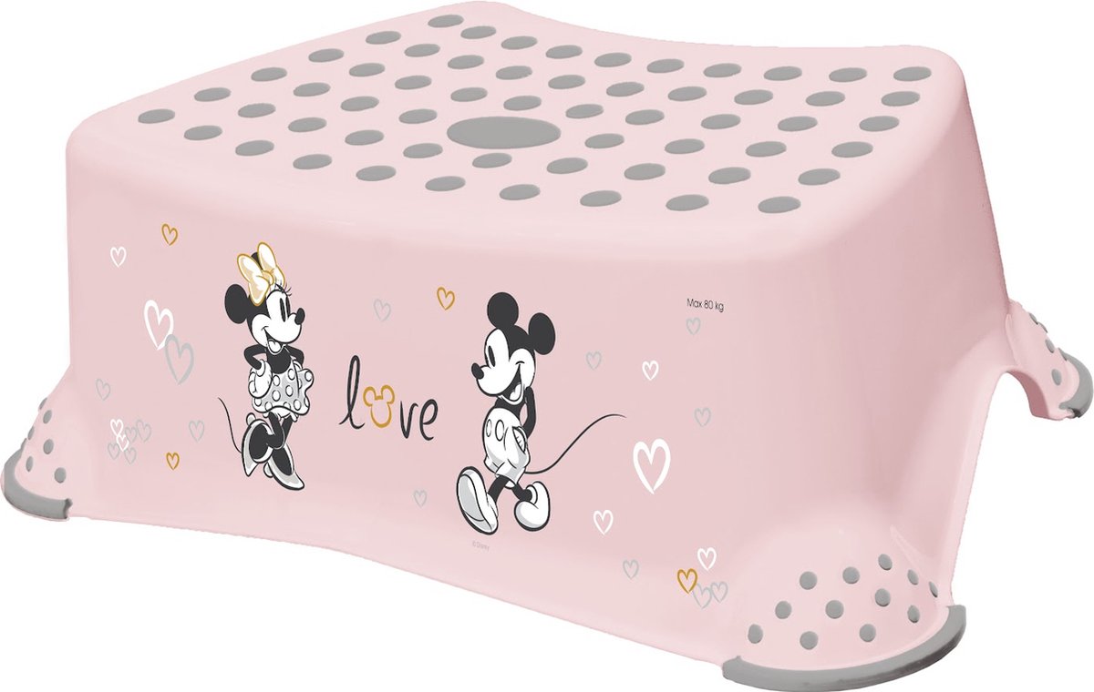 Taburete Keeper Minnie Mouse - rosa - para aprender a ir al baño y cepillarse los dientes