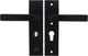 Set maniglie Starx corte pc55 skg3 kerntr alluminio nero